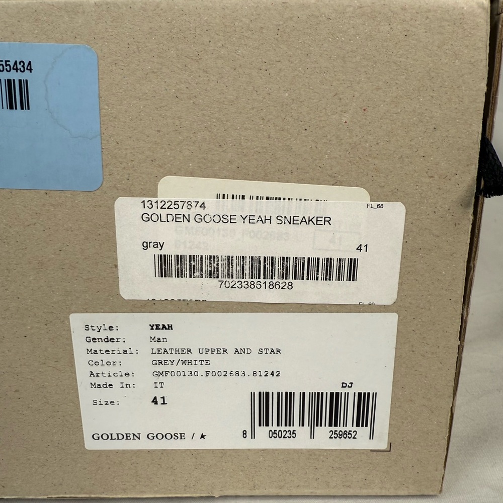 NWOT Golden Goose Yeah Men's Sneakers - Picture 13 of 14